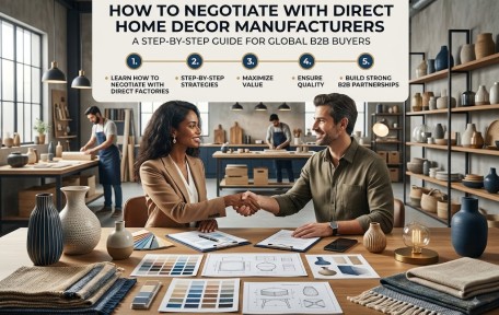 How to Negotiate with Direct Home Decor Manufacturers: A Step-by-Step Guide for Global B2B Buyers